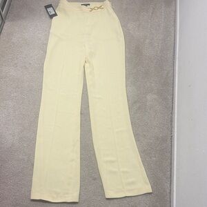 Marciano Cream Wide Leg Women's Pants